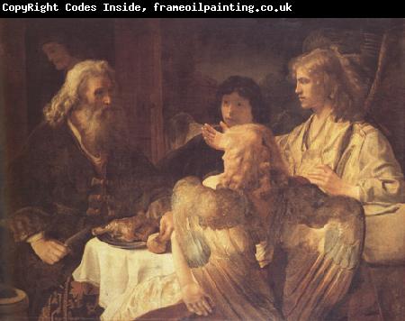 Jan victors Abraham and the three Angels (mk33)